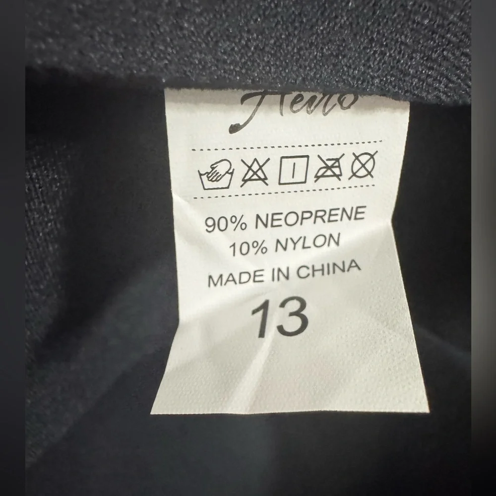 Hevto Kids Wetsuit Shorty for Boys 2mm Neoprene Thermal Front Zip Size 13 - Picture 8 of 8